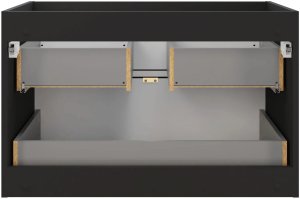 Comad Szafka pod umywalkę TALIA CASELLA 2S 80cm dąb casella/czarny mat COMAD 4