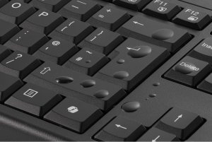 Bezprzewodowy zestaw klawiatury i myszy 3