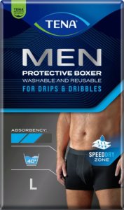 Wielorazowe majtki chłonne TENA MEN Protective Boxer L 1