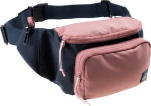 Saszetka torebka sportowa nerka biodrowa na pas Elbrus Sachet różowo-granatowa 2
