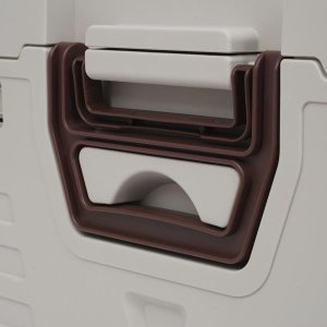 Składana skrzynia kempingowa z funkcją stołu szafki 2w1 50l Nils Camp NCB4002 13