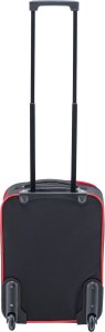Martes Walizka kabinowa miękka Romania S czarno-czerwona (M000271768) 3