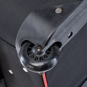 Martes Walizka kabinowa miękka Romania S czarno-czerwona (M000271768) 5