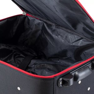 Martes Walizka kabinowa miękka Romania S czarno-czerwona (M000271768) 6
