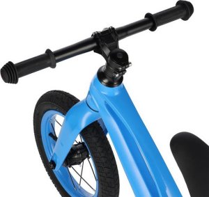 Rowerek biegowy dziecięcy Nils Fun RB901 pompowane koła led 12'' niebieski 90x50x41cm 6