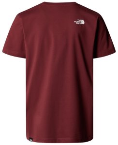 Koszulka The North Face M Simple Dome Tee męska : Kolor - Bordowy, Rozmiar - XXL 2