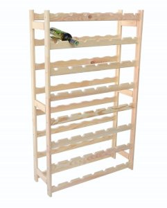 Regał na wino, drewniany 1