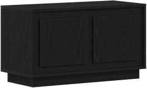 vidaXL Szafka RTV Czarny dąb Drewno inżynieryjne 80 x 35 x 45 cm 2