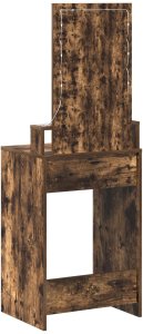 vidaXL Toaletka Wędzony Dąb 50 x 41 x 140 cm 7