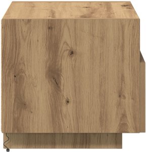 vidaXL Stolik Nocny Artisan Oak Lite drewno Kompaktowy Przechowywanie 7