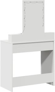 vidaXL Toaletka Biała Drewno inżynieryjne 79 x 41 x 140 cm Toaletka 7