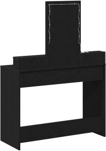 vidaXL Toaletka Czarny dąb 100 x 41 x 140 cm 7