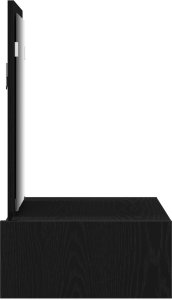 vidaXL Jednostka toaletki Czarny dąb 60 x 40 x 70 cm 7