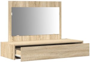 vidaXL Toaletka Dąb Sonoma 100 x 40 x 70 cm Prosta 5