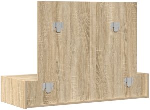 vidaXL Toaletka Dąb Sonoma 100 x 40 x 70 cm Prosta 8