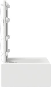 Toaletka vidaXL Biała Drewno kompozytowe 60 x 40 x 70 cm Toaletka 6