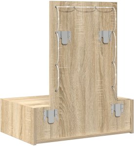 vidaXL Toaletka Dąb Sonoma Drewno inżynieryjne 60 x 40 x 70 cm Toaletka 7
