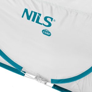 Namiot kempingowy turystyczny samorozkładający Nils camp NC3743 szaro-turkusowy 220x120x95cm 11