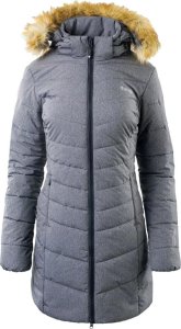 Damski płaszcz pikowany zimowy z kapturem Hi-tec Lady Gveni rozmiar M 2