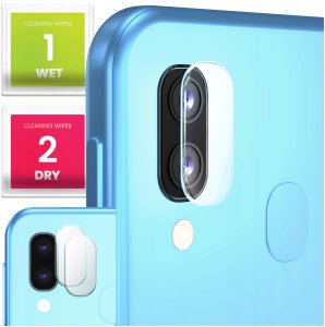 2-PAK Szkło Na Aparat Do Samsung Galaxy A20e (Hartowane, Na Obiektyw, 9H) 1