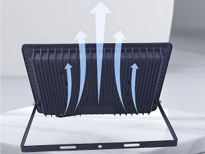 Naświetlacz Verk Halogen naświetlacz reflektor led 30w 6000k z czujnik ruchu zmierzchu ip66 3