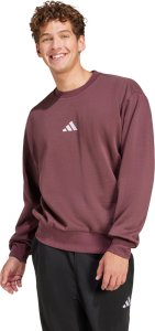 Bluza męska adidas Essentials Feelcozy Fleece brązowa JE3786 XL 1