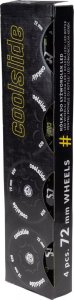 Kółka do rolek łyżworolek Coolslide świecące LED Wheel 72mm czarne 4 sztuki 2