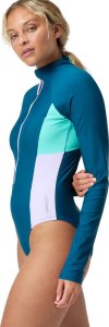 Damski Strój Kąpielowy L/s Clrblck Zip 1 Pc  rozmiar M 6