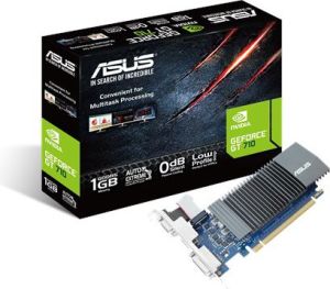 Karta graficzna Asus GeForce GT 710 1GB GDDR5 (GT710-SL-1GD5-BRK) 1