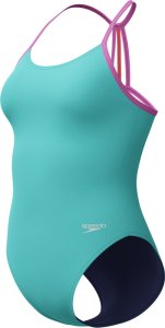 Speedo Dziecięcy Strój Kąpielowy Solid Lline Bk 1pc Jf  rozmiar 7-8 2