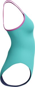 Speedo Dziecięcy Strój Kąpielowy Solid Lline Bk 1pc Jf  rozmiar 7-8 3