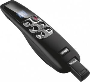 Trust Bezprzewodowy wskaźnik laserowy z wyświetlaczem LCD (20909) 4