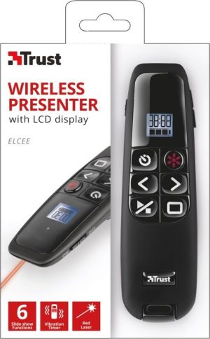 Trust Bezprzewodowy wskaźnik laserowy z wyświetlaczem LCD (20909) 5