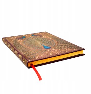 Notatnik w linie Paperblanks Hafiz's Peacocks - ultra wrap 3