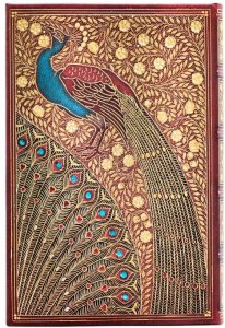 Notatnik w linie Paperblanks Hafiz's Peacocks - ultra wrap 4