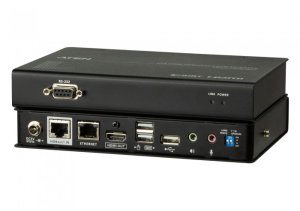ATEN HDMI Extender PC-konzole na 100m@4K, HDBaseT 2.0, USB + RS232 1