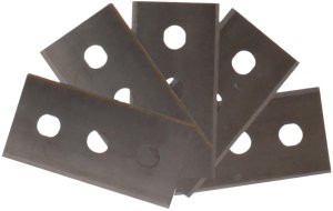 INTESI SKROBAK DO CERAMIKI/ SZKŁA Z 5 OSTRZAMI   CZARNY 2