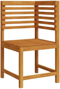 vidaXL Zestaw narożny Zestaw 5 Mocne drewno akacjowe 4