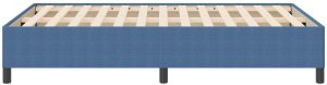 vidaXL Rama Łóżka Niebieska Drewno 140 x 200 x 35 cm 7