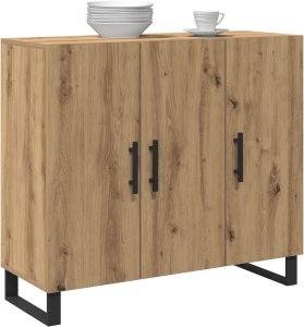 vidaXL Komoda Dąb rzemieślniczy Duży Bufet 3