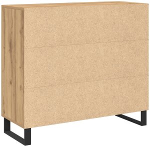 vidaXL Komoda Dąb rzemieślniczy Duży Bufet 8