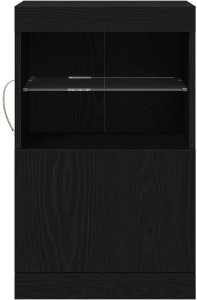 vidaXL szafka boczna czarny dąb średni 5