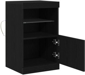 vidaXL szafka boczna czarny dąb średni 6