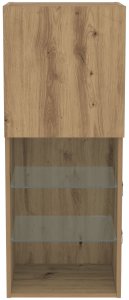 vidaXL Szafka RTV Dąb rzemieślniczy Płyta wiórowa 40.5 x 30 x 102 cm 6