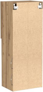 vidaXL Szafka RTV Dąb rzemieślniczy Płyta wiórowa 40.5 x 30 x 102 cm 8