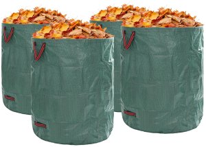 vidaXL Worek na Odpady Zielony Polipropylen 79 x 79 x 99,5 cm Składany 1