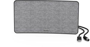 “Fabric Design“ Indoor Aerial, DVB-T2, Active, grey/black 1