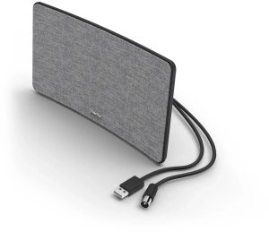 “Fabric Design“ Indoor Aerial, DVB-T2, Active, grey/black 2