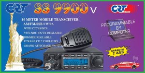 CB Radio CRT Radiotelefon AM/FM/SSB 80W SS9900V export 3