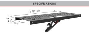 Barkan Nakładka Półka na Telewizor pod Dekoder Tuner Pilot Router 305x120mm 7